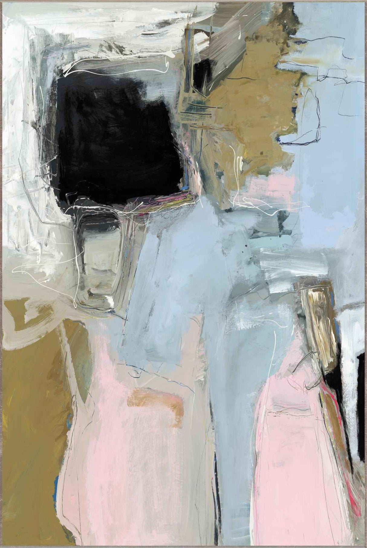 Surprise Blue Painting Art by Buddy Whitlock by Classic Home at Eve Furniture