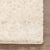 Surrey Shag Ivory Rug by Classic Home at Eve Furniture