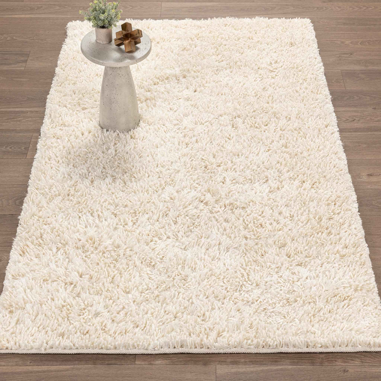 Surrey Shag Ivory Rug by Classic Home at Eve Furniture