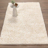 Surrey Shag Ivory Rug by Classic Home at Eve Furniture
