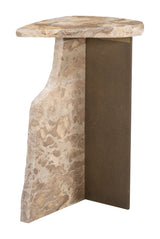Surya Beige Side Table by Zuomod at Eve Furniture