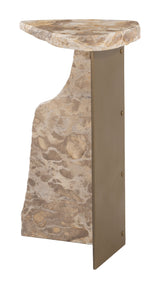 Surya Beige Side Table by Zuomod at Eve Furniture