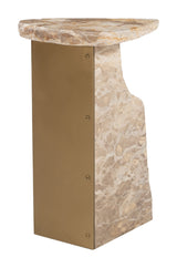 Surya Beige Side Table by Zuomod at Eve Furniture
