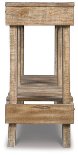 Susandeer Brown Sofa/Console Table by ASHLEY FURNITURE at Eve Furniture