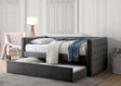 Susanna Gray Daybed with Trundle by Furniture of America at Eve Furniture