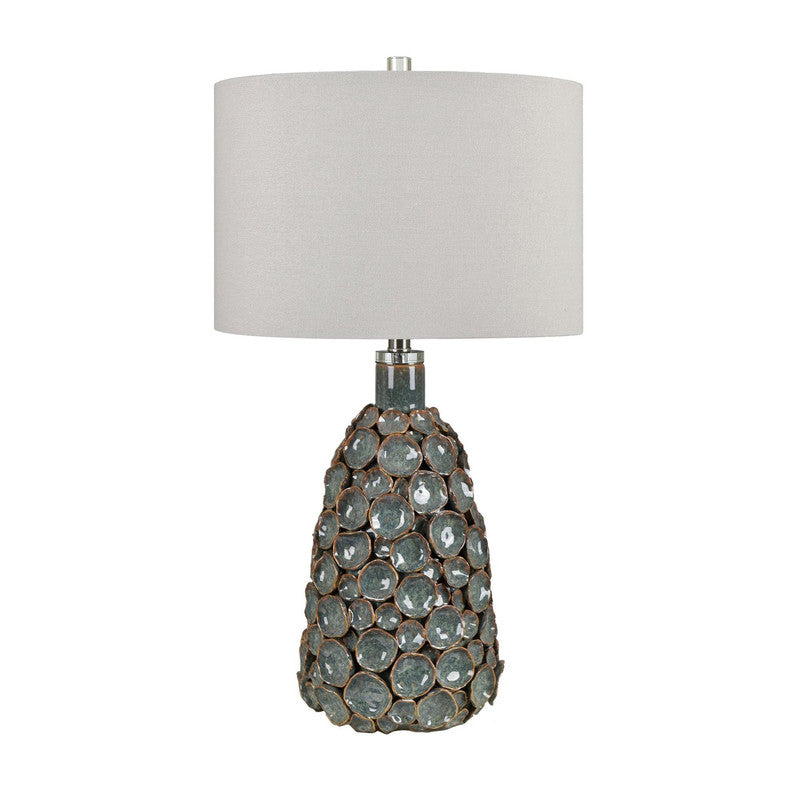 Sussex White Large Table Lamp (Set of 2) by Crestview at Eve Furniture