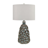 Sussex White Large Table Lamp (Set of 2) by Crestview at Eve Furniture