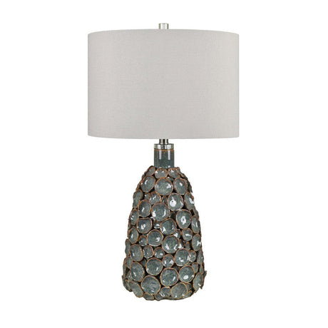 Sussex White Large Table Lamp (Set of 2) by Crestview at Eve Furniture