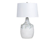 Sussex White Table Lamp by Crestview at Eve Furniture