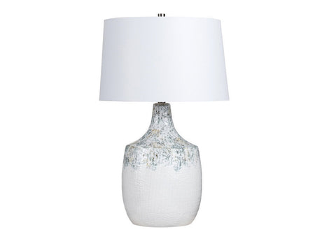 Sussex White Table Lamp by Crestview at Eve Furniture