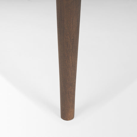 Suvan Medium Dark Brown Rectangular Wood Dining Table by Mercana at Eve Furniture