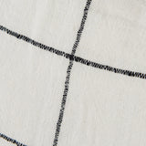 Suzanne White/Black Square Pattern Decorative Pillow Cover by Mercana at Eve Furniture