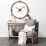 Suzanne White/Black Square Pattern Decorative Pillow Cover by Mercana at Eve Furniture