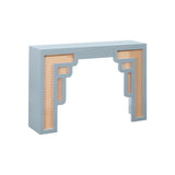 Suzie Rattan Console Table by TOV Furniture at Eve Furniture