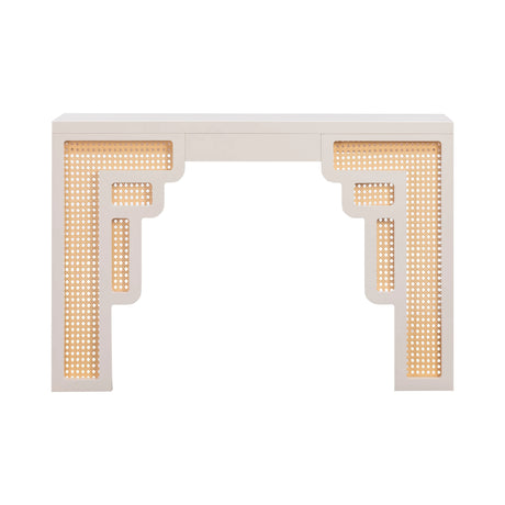 Suzie Rattan Console Table by TOV Furniture at Eve Furniture
