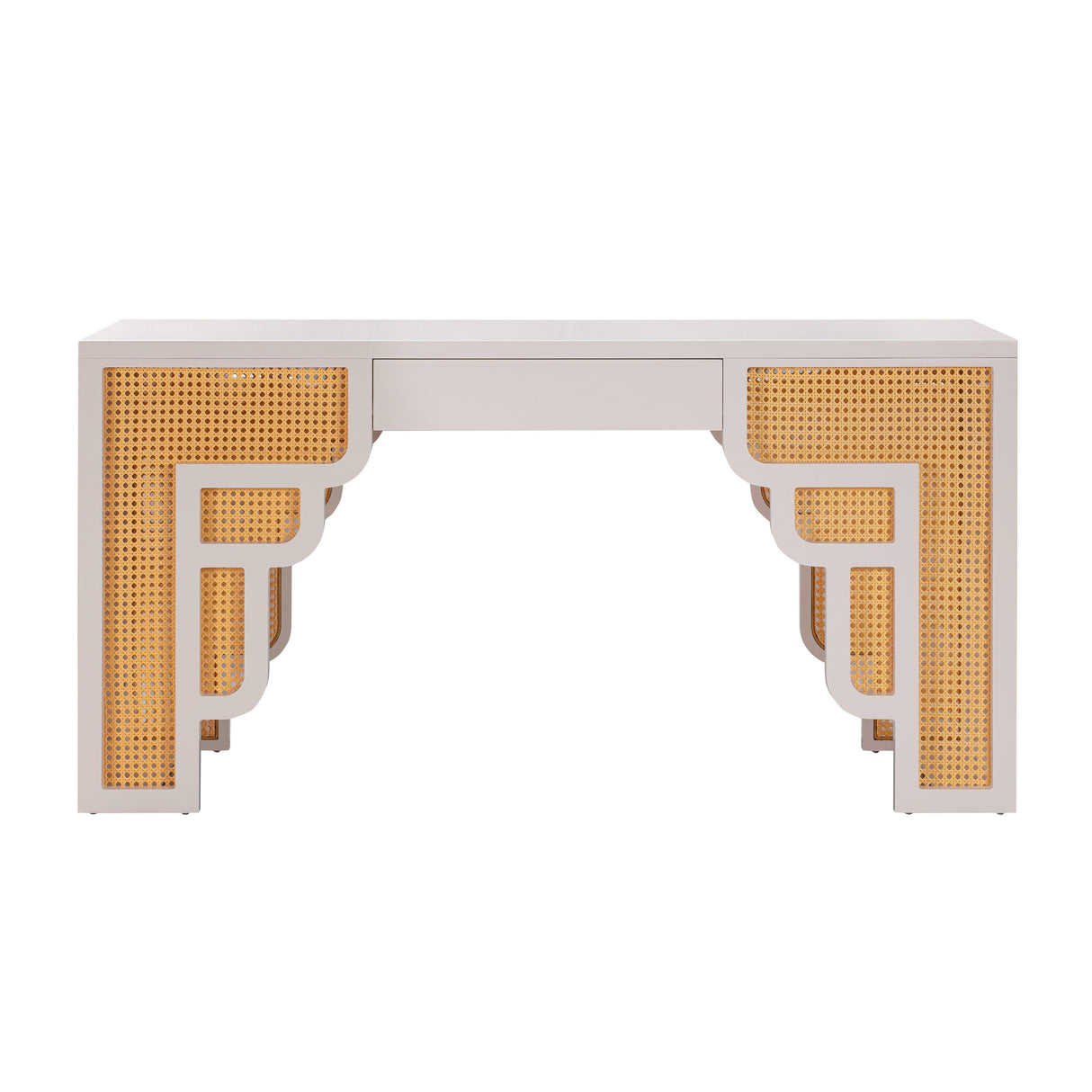 Suzie Rattan Executive Desk by TOV Furniture at Eve Furniture