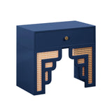 Suzie Rattan Nightstand by TOV Furniture at Eve Furniture