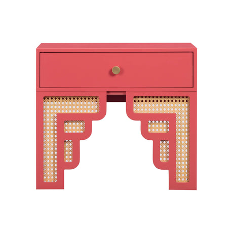 Suzie Rattan Nightstand by TOV Furniture at Eve Furniture