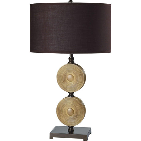 Suzy Light Caramel/Espresso Table Lamp, Set of 2 by Furniture of America at Eve Furniture