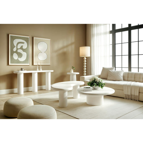 Sven Wooden Console Table in Rice by Modus Furniture at Eve Furniture