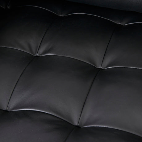 Svend Sofa In Black by Mercana at Eve Furniture