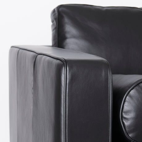 Svend Sofa In Black by Mercana at Eve Furniture