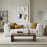 Swain Modern Beige Boucle Sofa by Ashcroft Imports at Eve Furniture