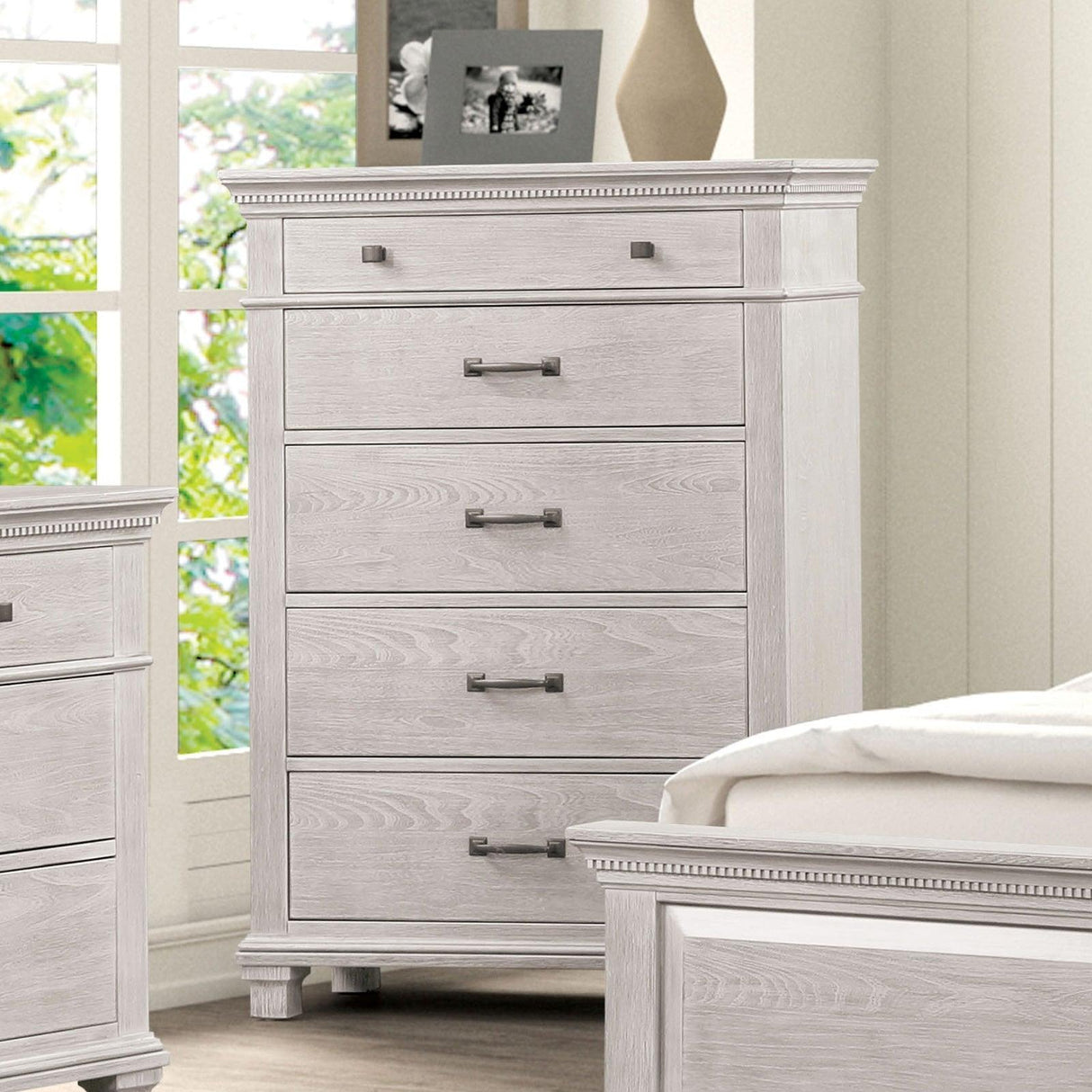 Swanley Weathered Gray Chest by Furniture of America at Eve Furniture