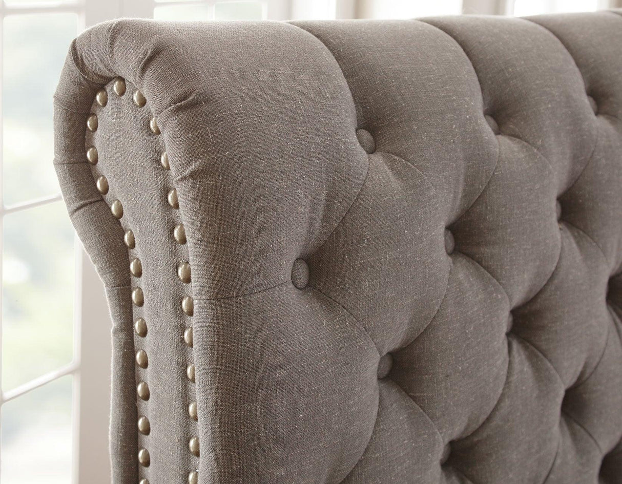 Swanson King Bed, Gray by Steve Silver at Eve Furniture
