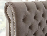 Swanson King Bed, Gray by Steve Silver at Eve Furniture