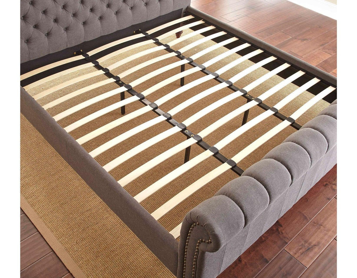 Swanson King Bed, Sand by Steve Silver at Eve Furniture