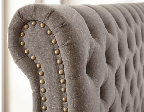 Swanson Queen Bed, Gray by Steve Silver at Eve Furniture