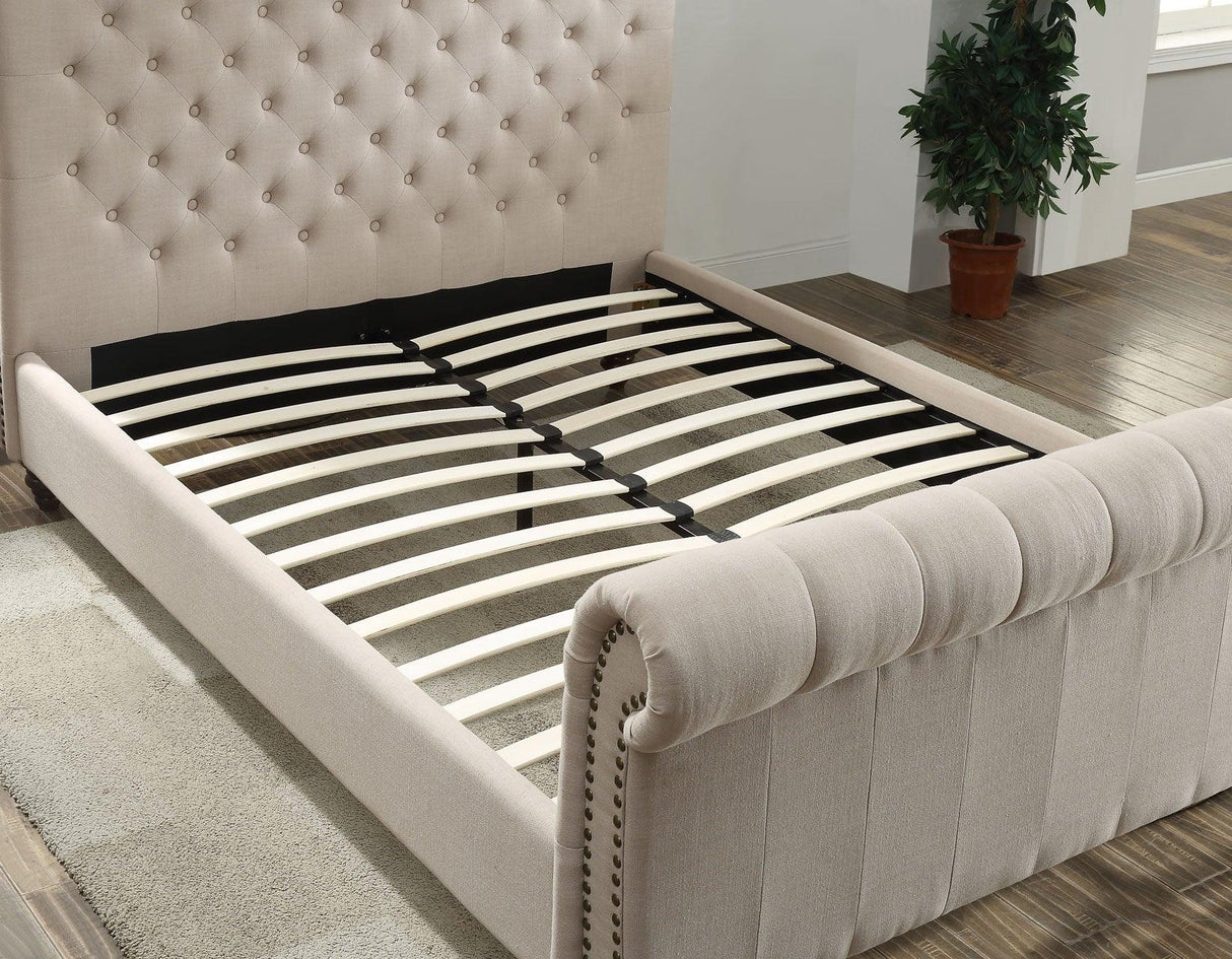 Swanson Queen Bed, Sand