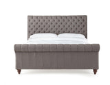 Swanson King Bed, Gray by Steve Silver at Eve Furniture