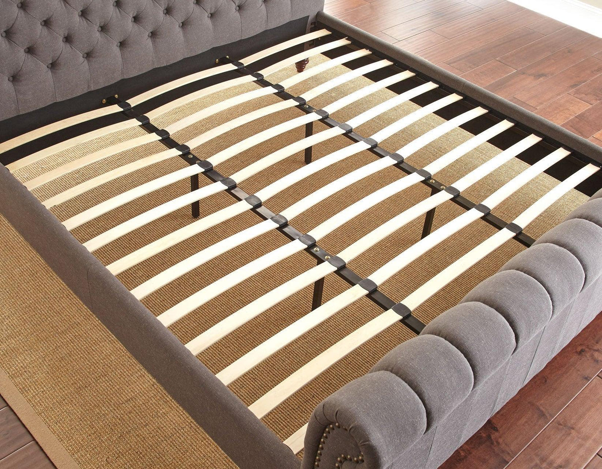 Swanson King Bed, Gray by Steve Silver at Eve Furniture