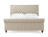 Swanson King Bed, Sand by Steve Silver at Eve Furniture