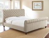 Swanson King Bed, Sand by Steve Silver at Eve Furniture