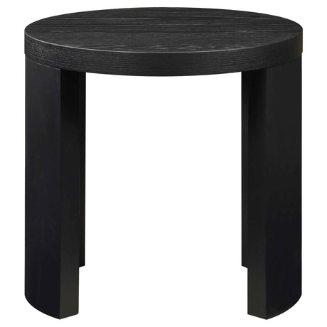 Sweeney Black 2-piece Coffee and End Occasional Table Set by Coaster at Eve Furniture