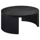 Sweeney Black 2-piece Coffee and End Occasional Table Set by Coaster at Eve Furniture