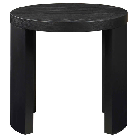 Sweeney Black 3-piece Coffee and End Occasional Table Set by Coaster at Eve Furniture