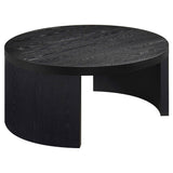 Sweeney Black 3-piece Coffee and End Occasional Table Set by Coaster at Eve Furniture
