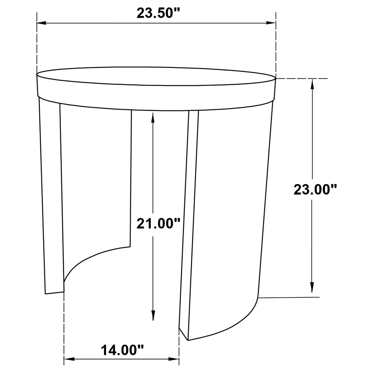 Sweeney Black 3-piece Coffee and End Occasional Table Set by Coaster at Eve Furniture