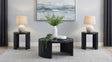 Sweeney Black 3-piece Coffee and End Occasional Table Set by Coaster at Eve Furniture