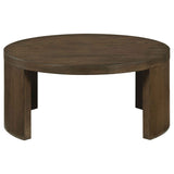 Sweeney Dark Walnut 3-piece Coffee and End Occasional Table Set by Coaster at Eve Furniture
