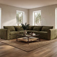Swift Dark Green Classic L Modular Sectional by Moe's Home at Eve Furniture