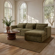 Swift Dark Green Lounge Modular Sectional by Moe's Home at Eve Furniture