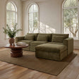 Swift Dark Green Lounge Modular Sectional by Moe's Home at Eve Furniture