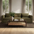 Swift Dark Green Modular Sofa by Moe's Home at Eve Furniture