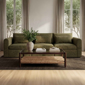 Swift Dark Green Modular Sofa by Moe's Home at Eve Furniture