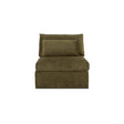 Swift Dark Green Slipper Chair